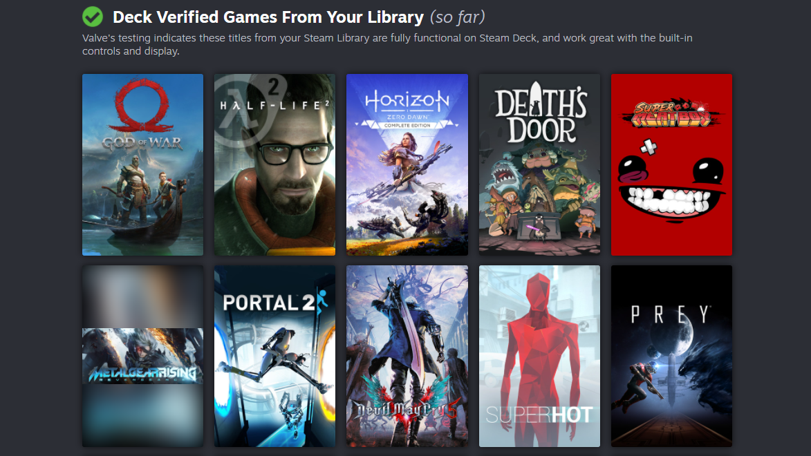 Valve’s new Steam Deck compatibility checker shows which of your games are handheld-ready