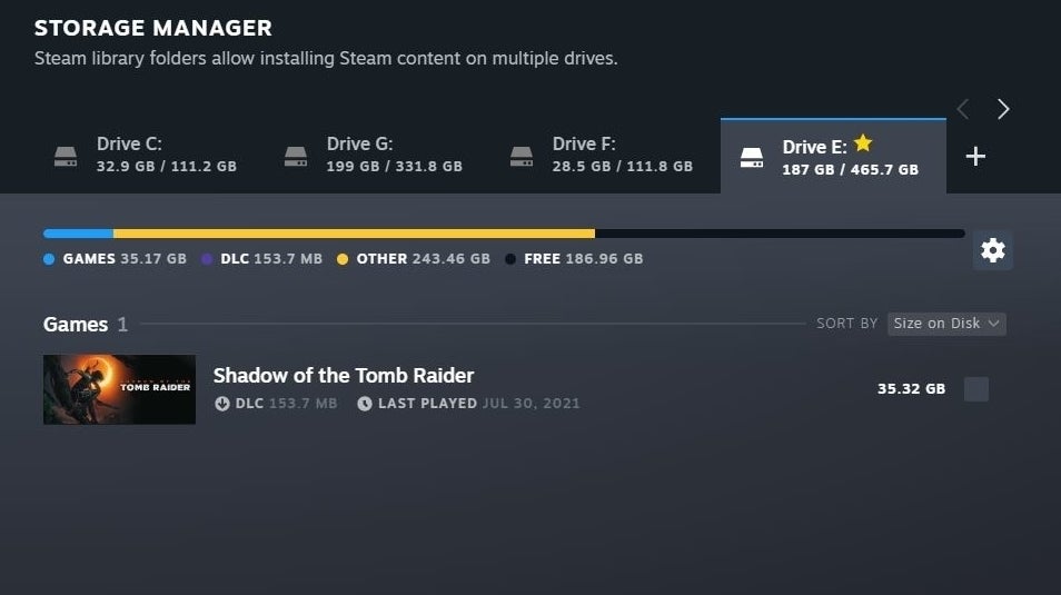 Steam has a new storage manager, and it's pretty nice