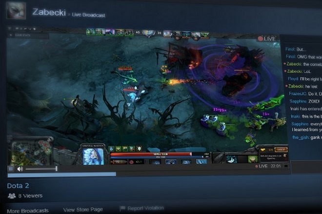 Steam now lets you livestream your game playing