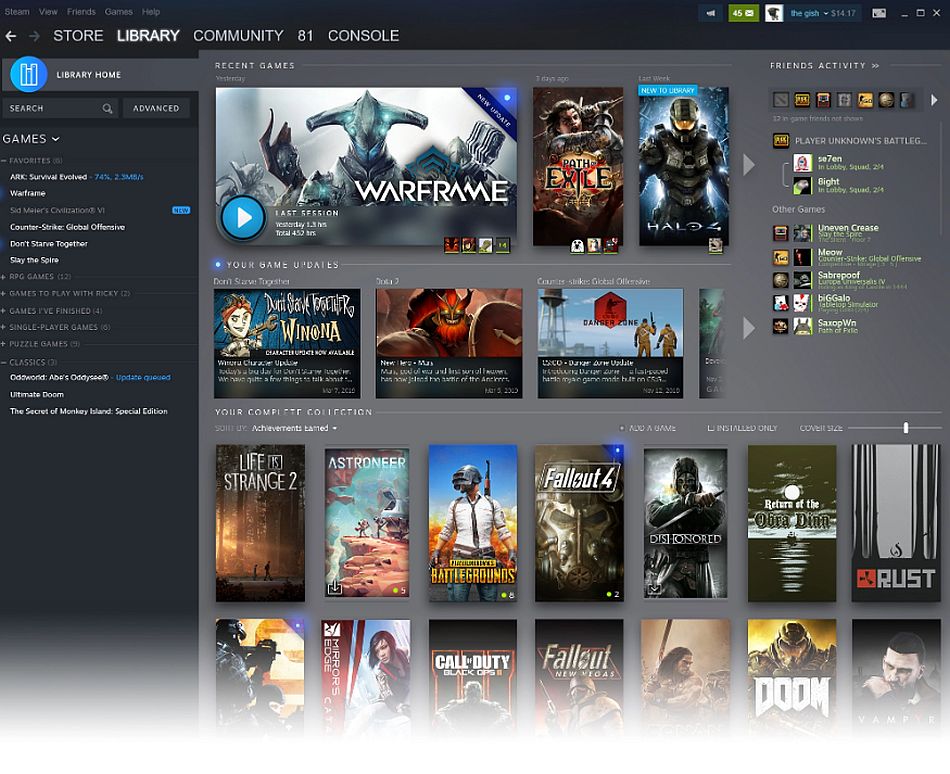 Steam library redesign and events page in the works - beta this summer