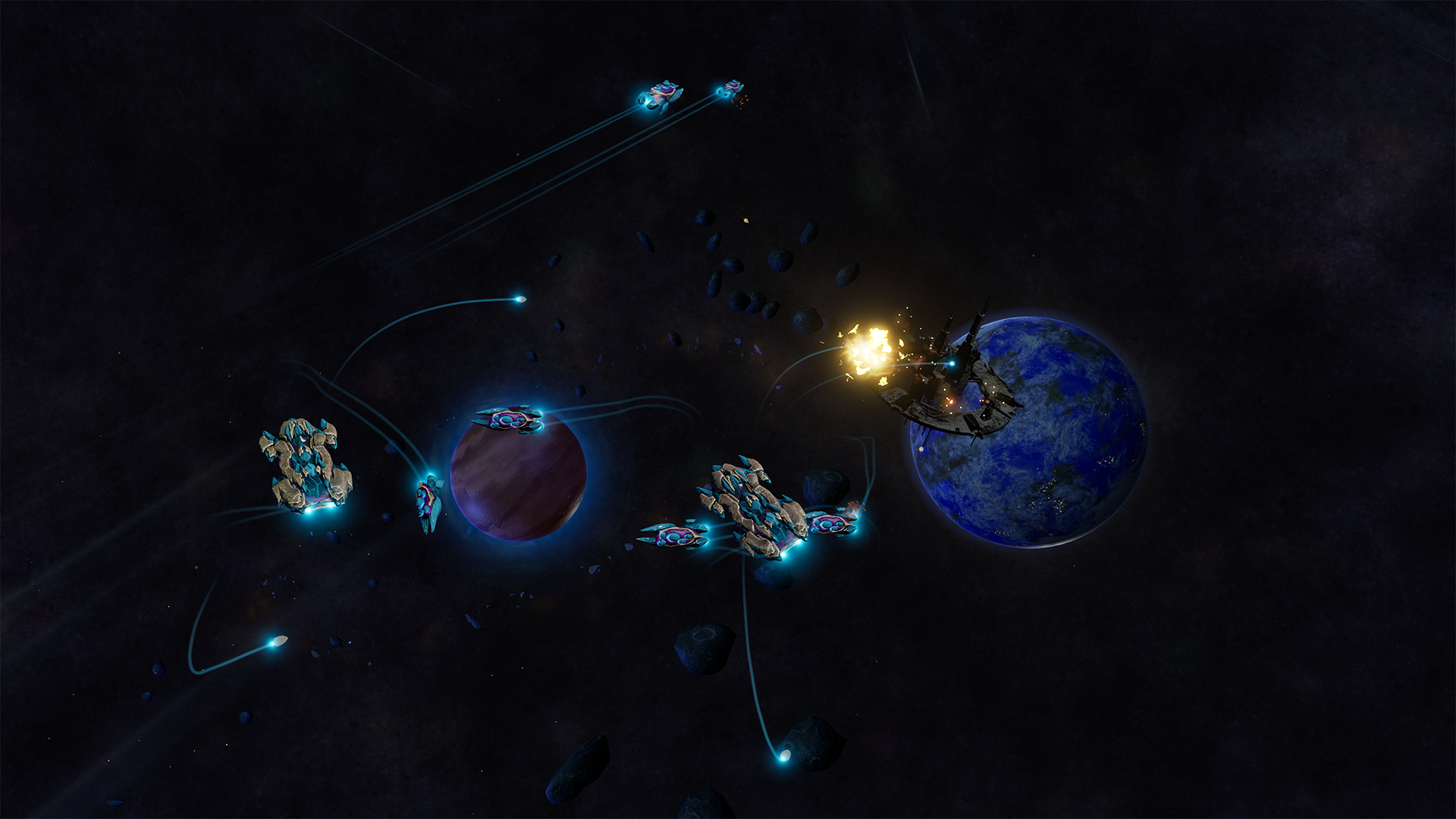 Stellaris spin-off aims for a full multiplayer 4X experience in under an hour