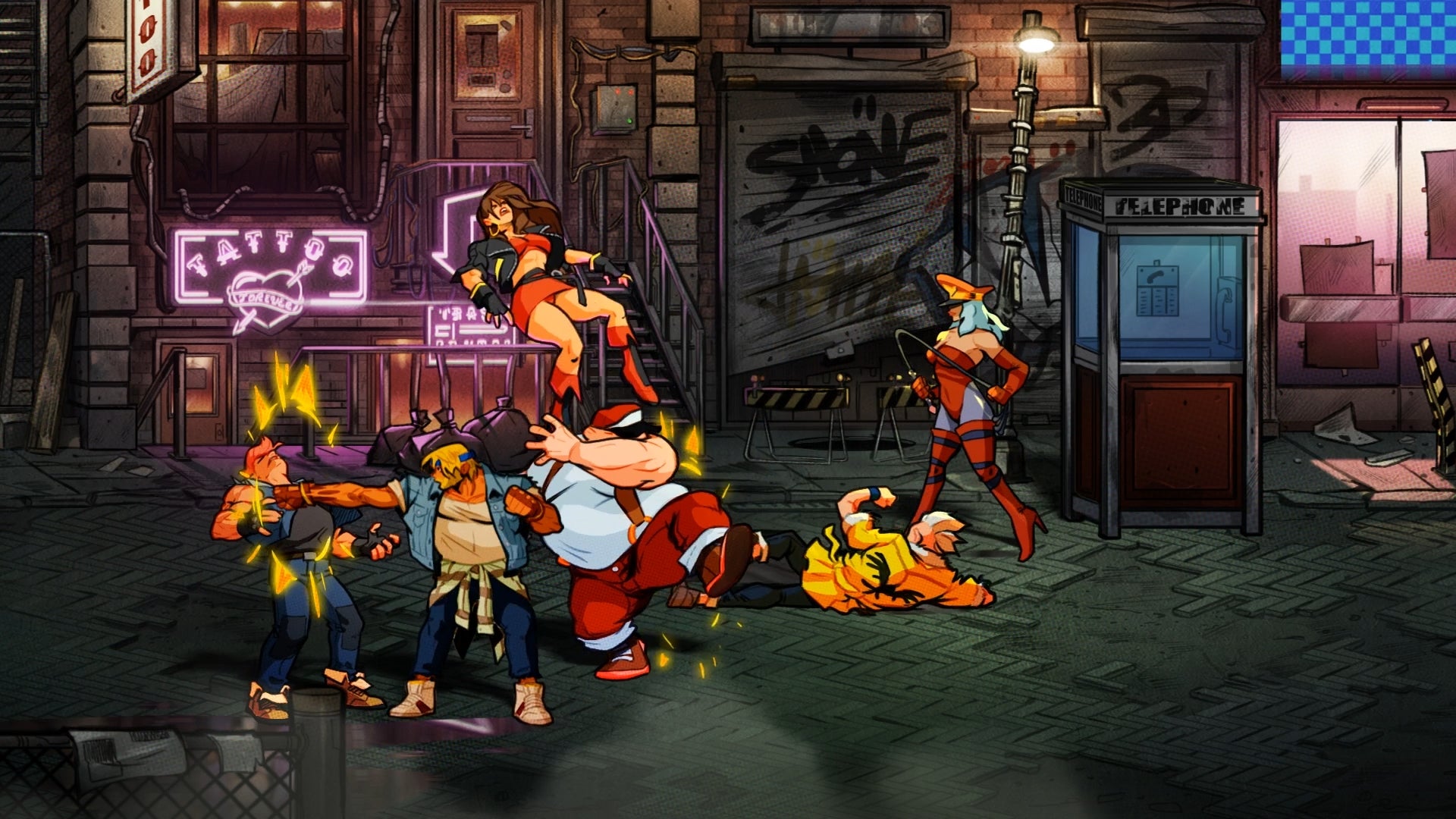 Streets Of Rage 4 announced by Dotemu