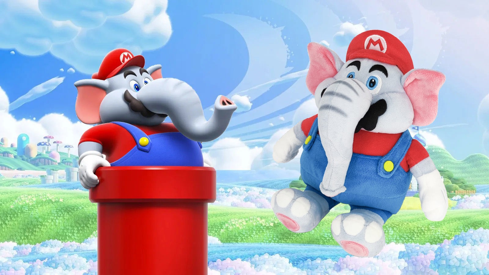 Elephant Mario official plush releases next year