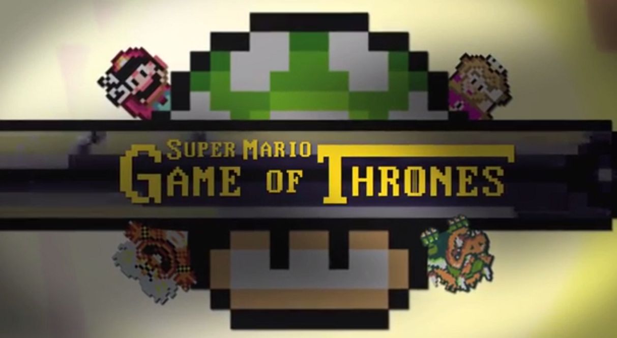 Super Mario Game of Thrones looks rather awesome