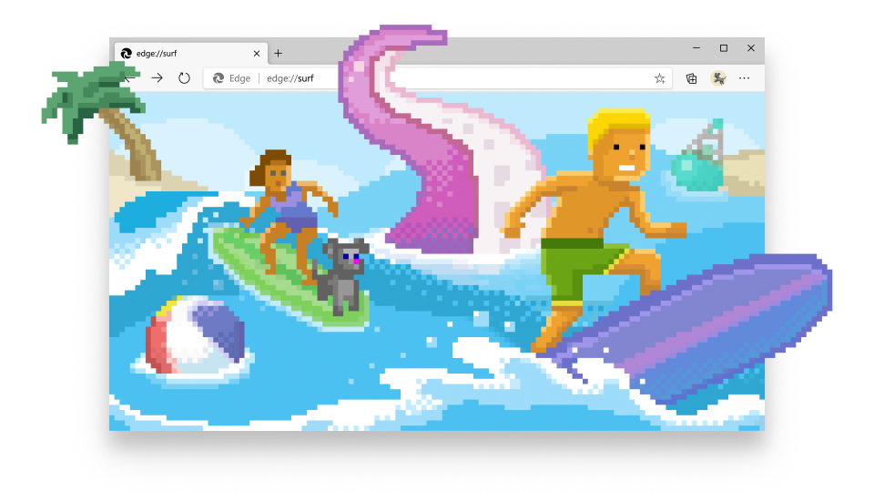 What we've been playing - surfing, line-riding and house parties