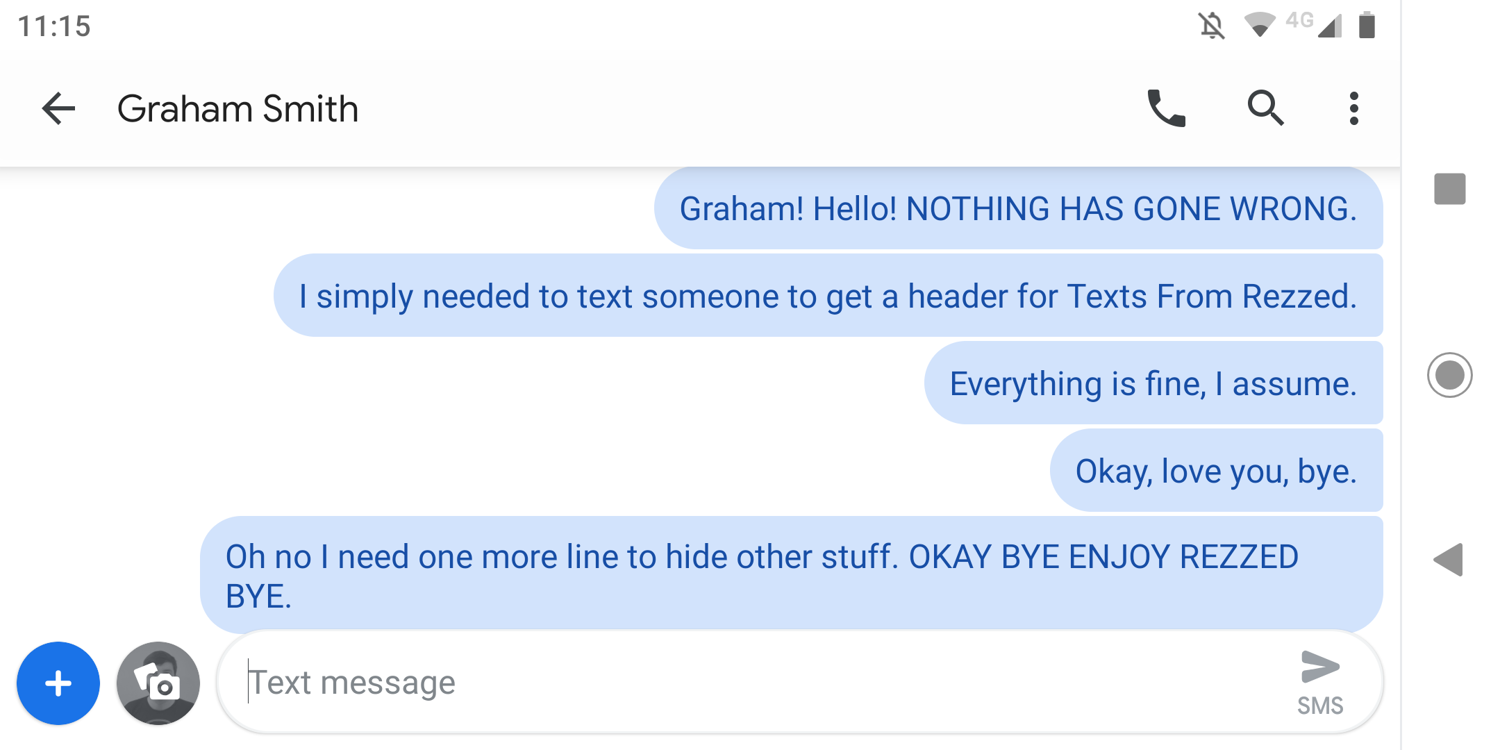 Texts From Rezzed: Thursday