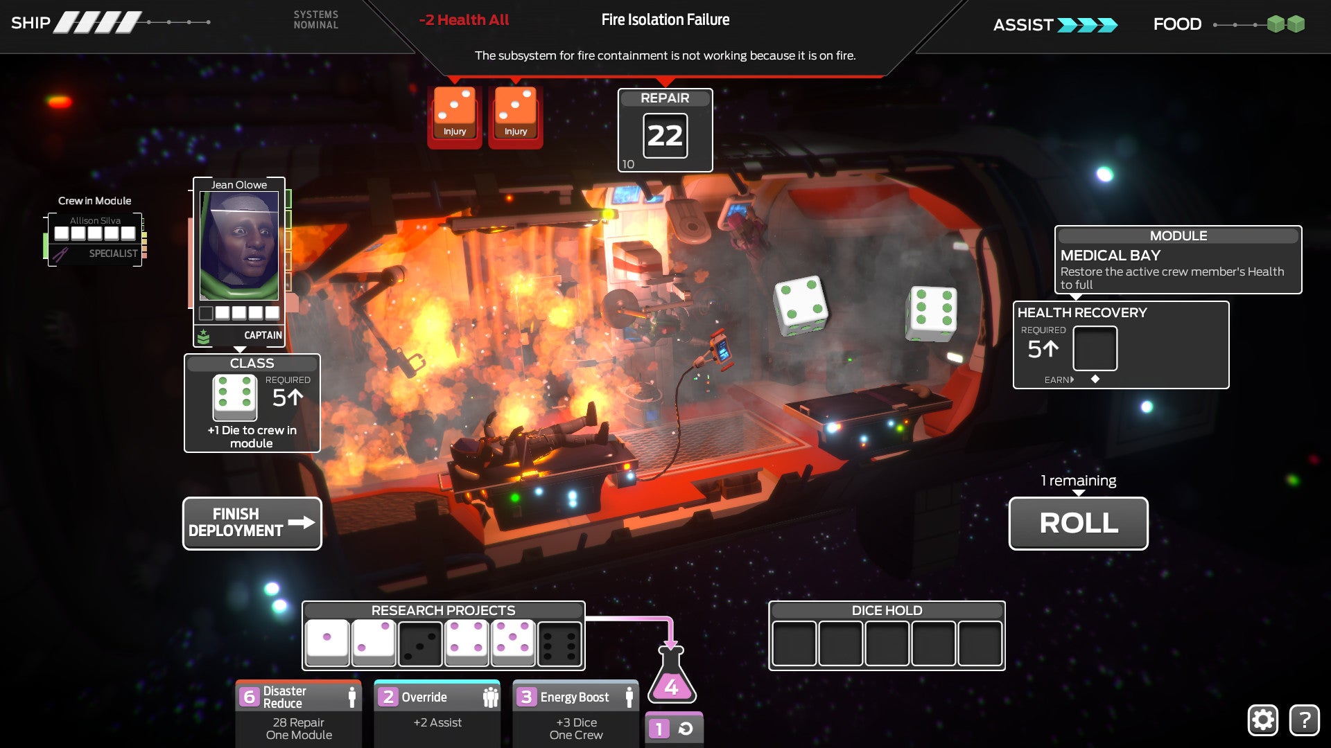 Dicey spaceship crisis sim Tharsis is the latest Epic Games Store freebie