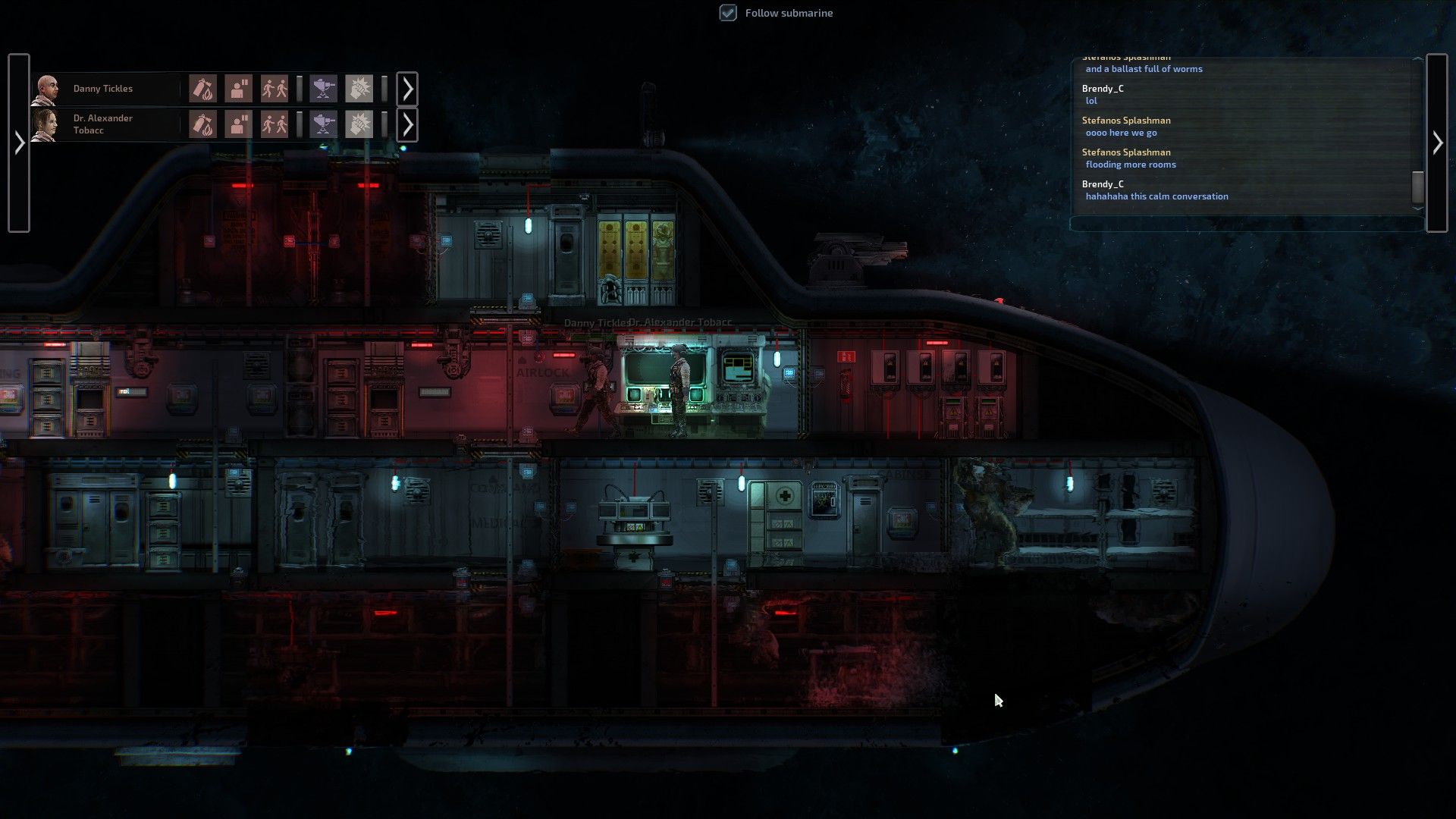 The Joy Of being dead in Barotrauma