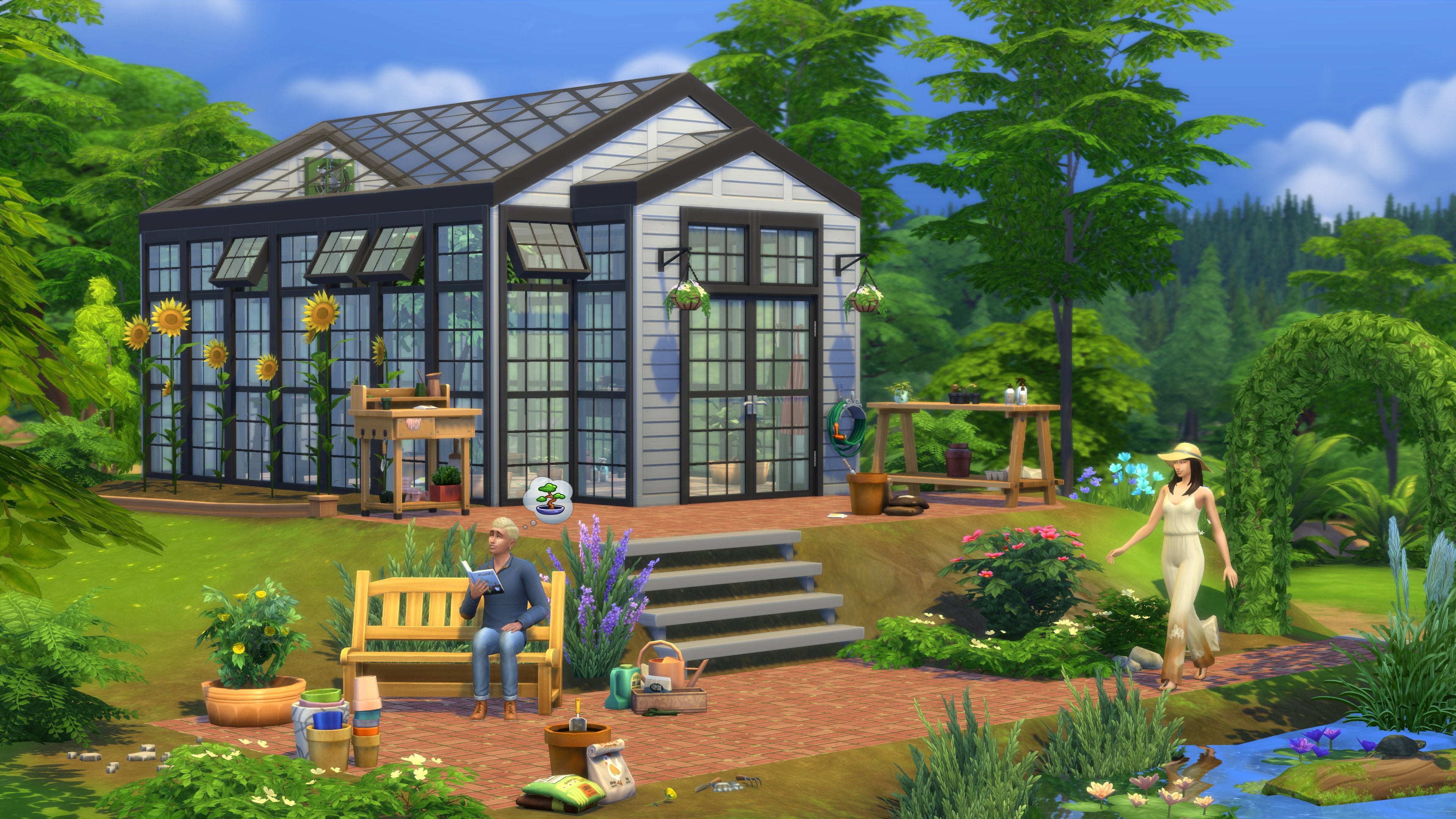 The Sims 4's next DLC caters to the green-fingered and the basement dwellers