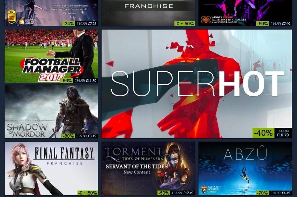 The Steam Summer Sale is now live