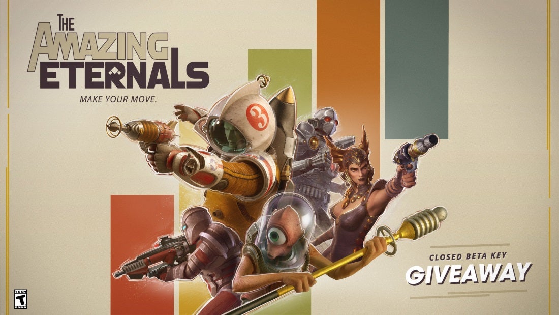 GIVEAWAY! 10,000 closed beta keys for new hero shooter The Amazing Eternals