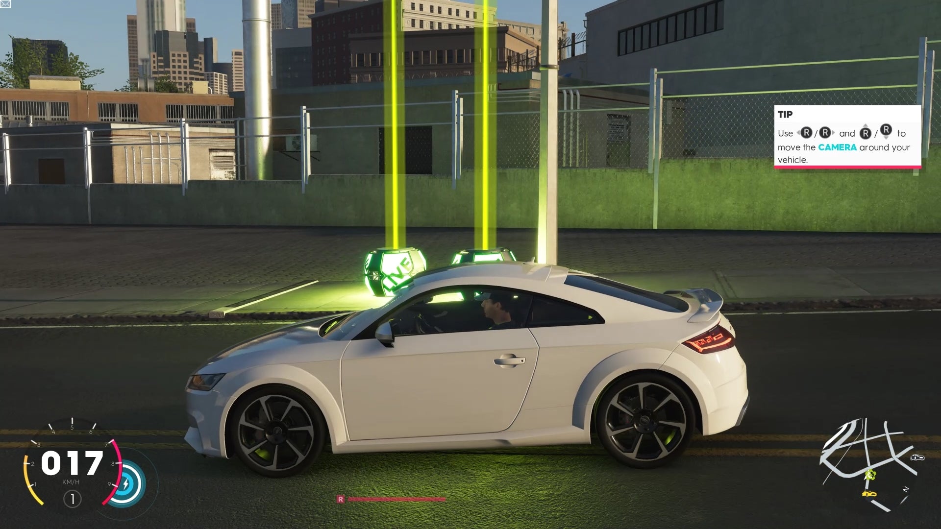 In The Crew 2, you drive up to loot drops to pick 'em up