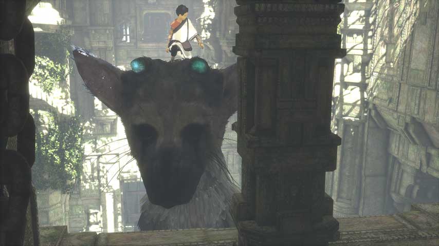 The Last Guardian wasn't shown at PGW or TGS so story doesn't get spoiled