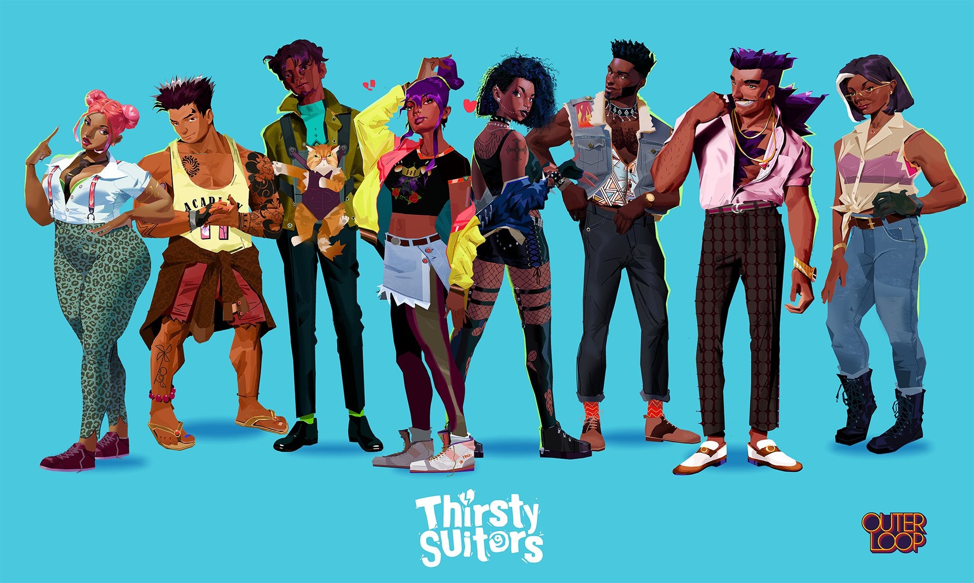 Thirsty Suitors is about grinding rails, home cooking and duelling your exes