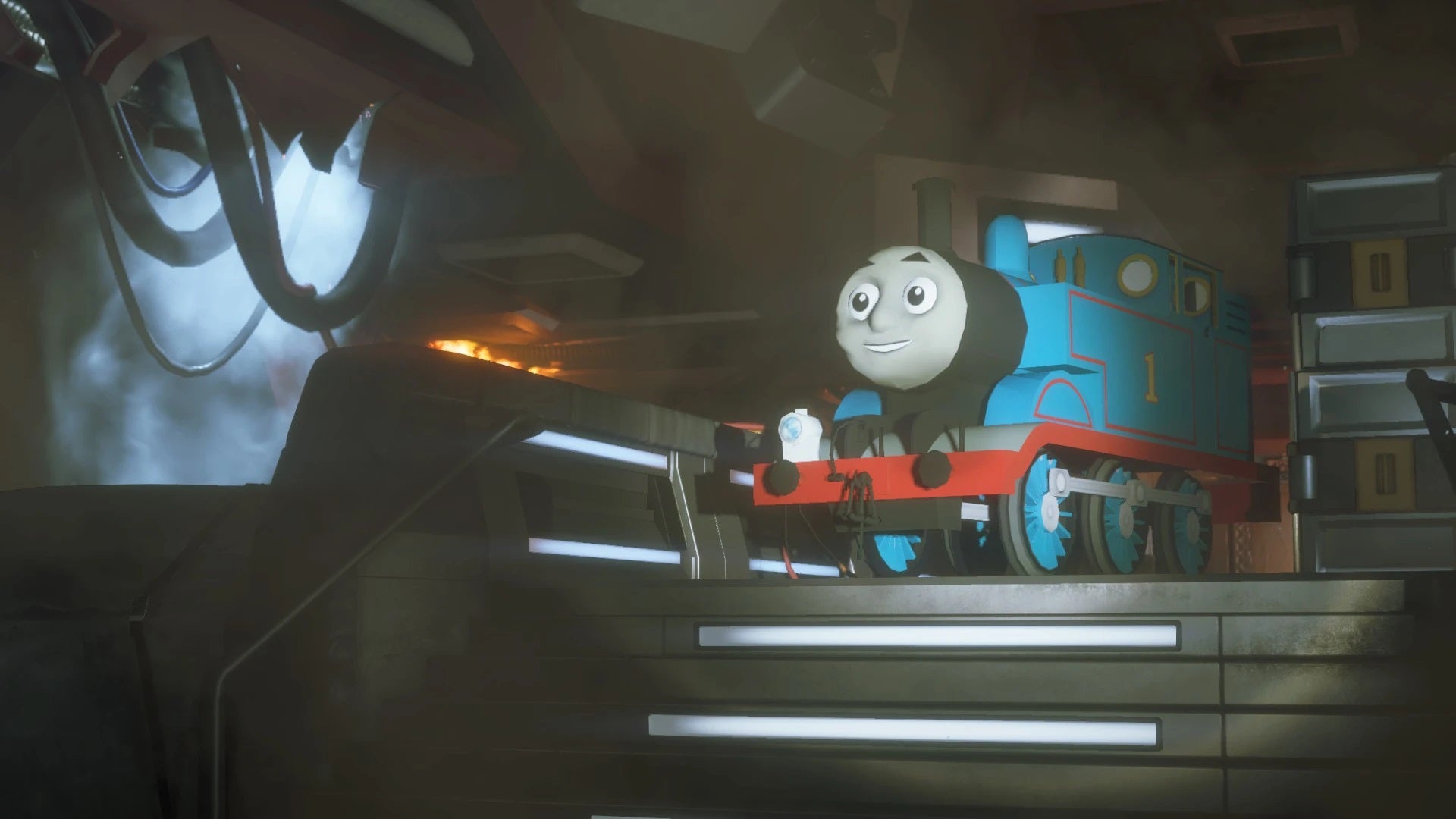 Alien: Isolation mod replaces Xenomorph with Thomas the Tank Engine