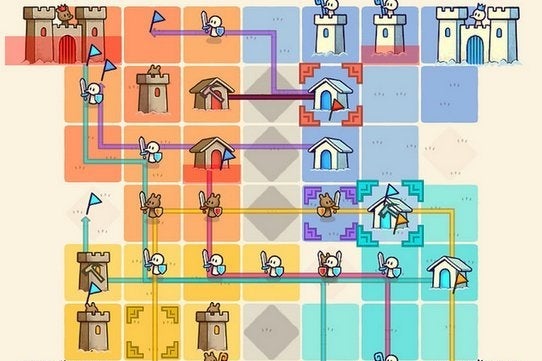Threes dev unveils speedy local multiplayer RTS Close Castles