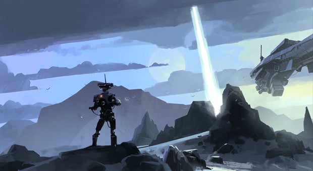 Translating Ian McQue's art for The Signal From Tölva