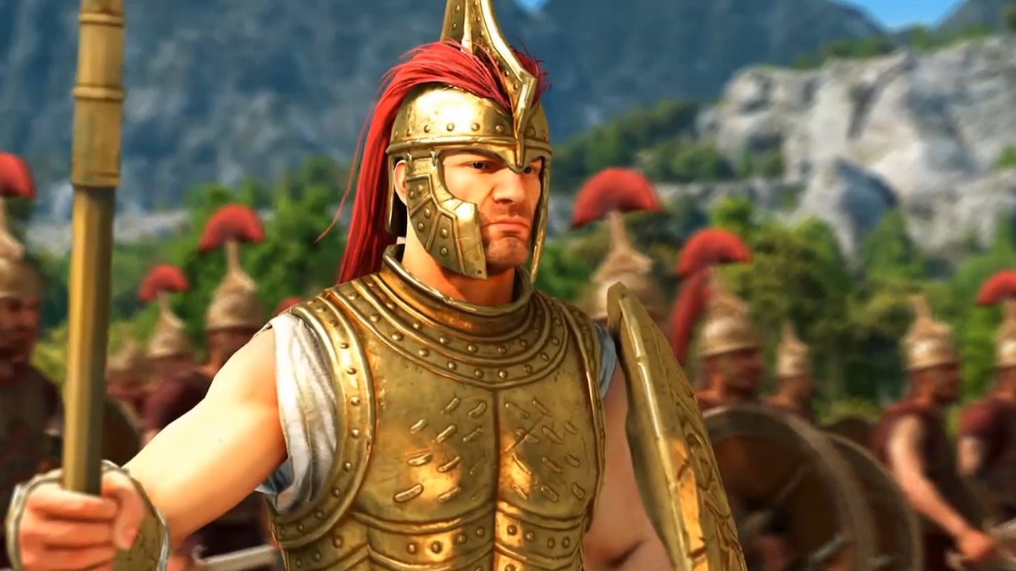 I sold loads of rocks in Total War: Troy