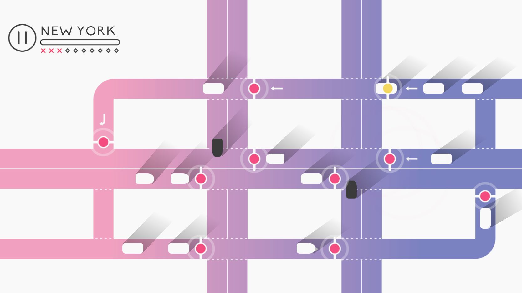 Traffix is a simple game that puts you in charge of the traffic lights