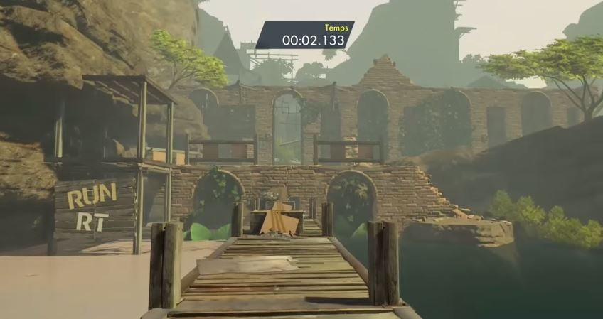 Trials Fusion is not a first-person parkour game, but with this track it can be