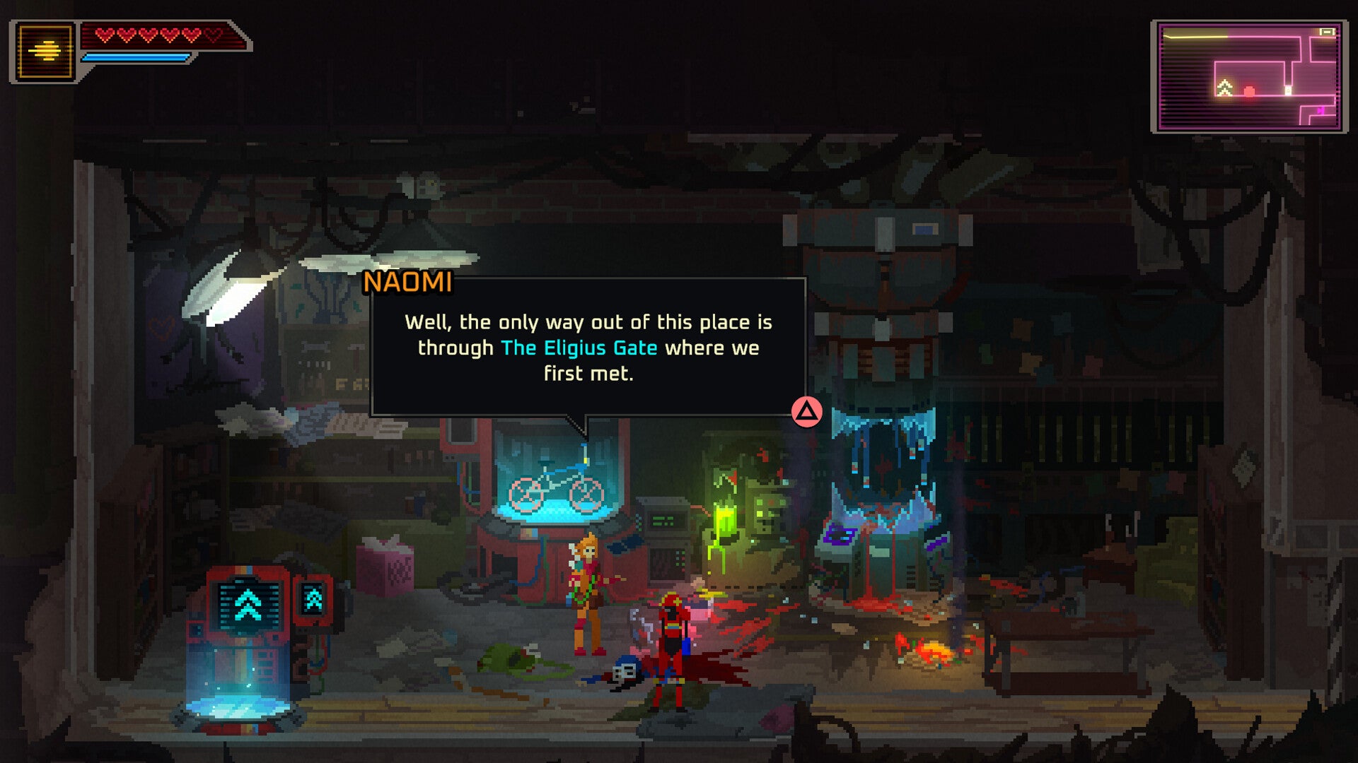 Turbo Kid is a gory metroidvania with a BMX and a demo out now