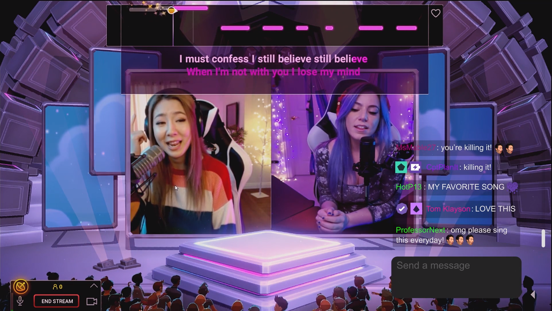 Twitch’s free karaoke game, Twitch Sings, is available now