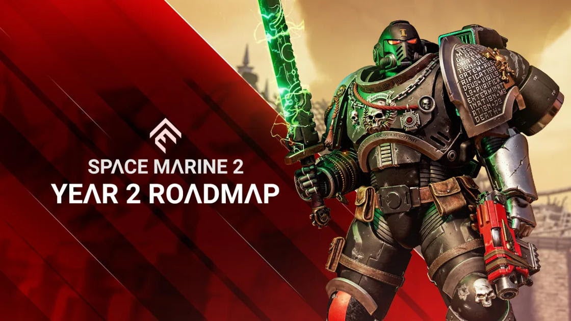Space Marine 2's new Techmarine class, Helbrute mode and other update plans detailed in Year 2 video