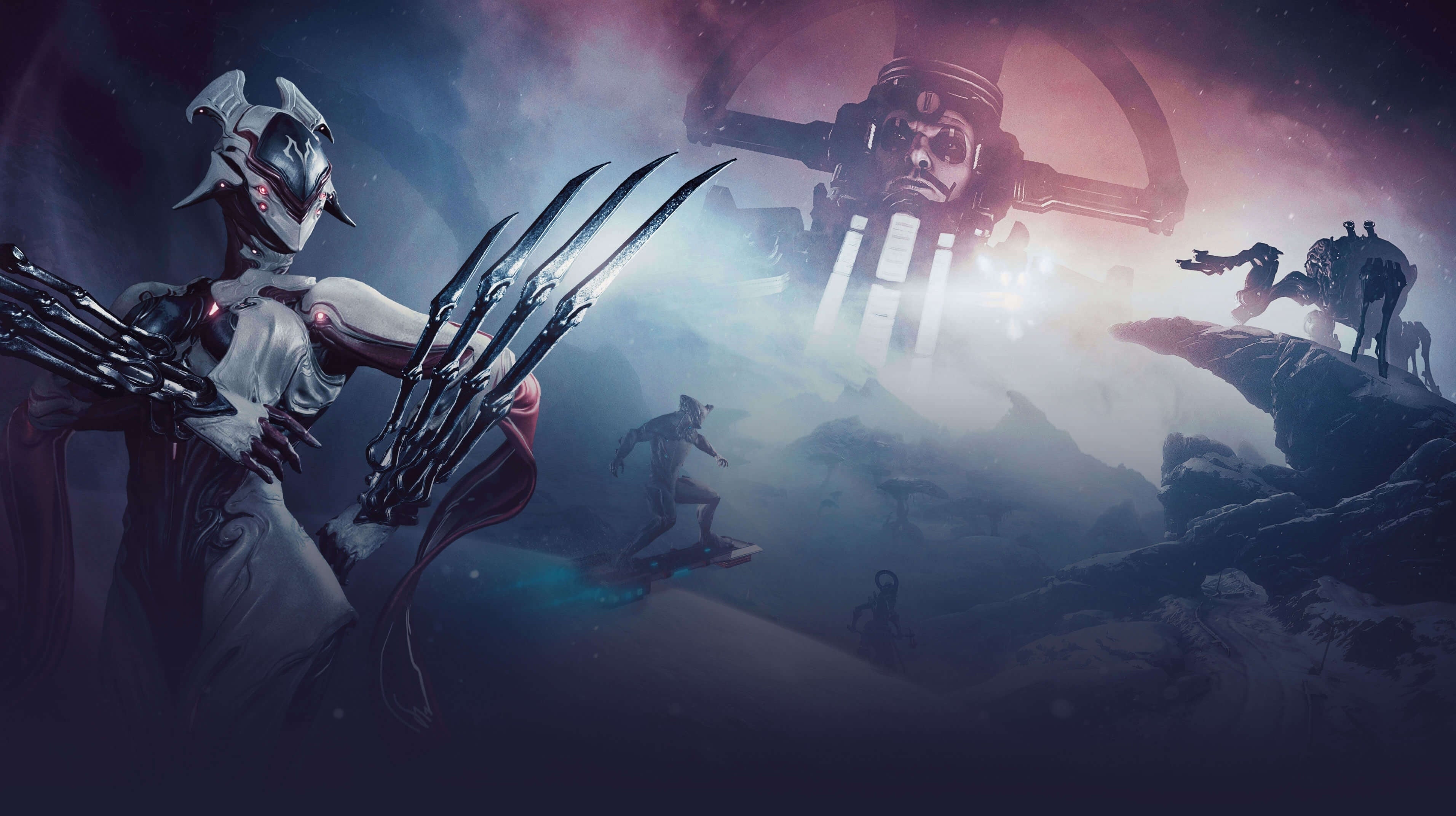 Warframe's frosty open-world Fortuna expansion is heading to Switch this week
