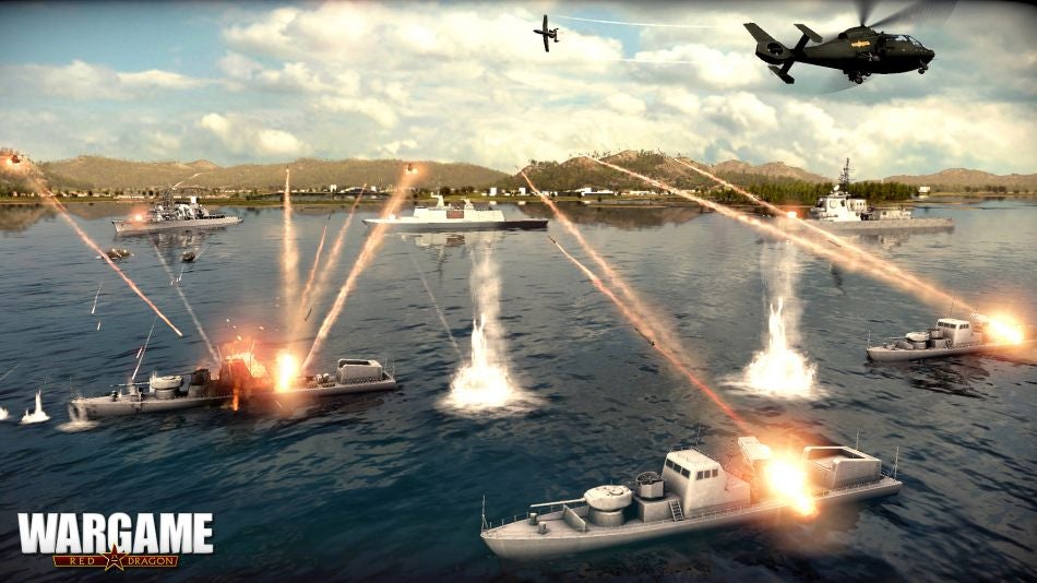 Wargame: Red Dragon screenshots show off warships in the RTS