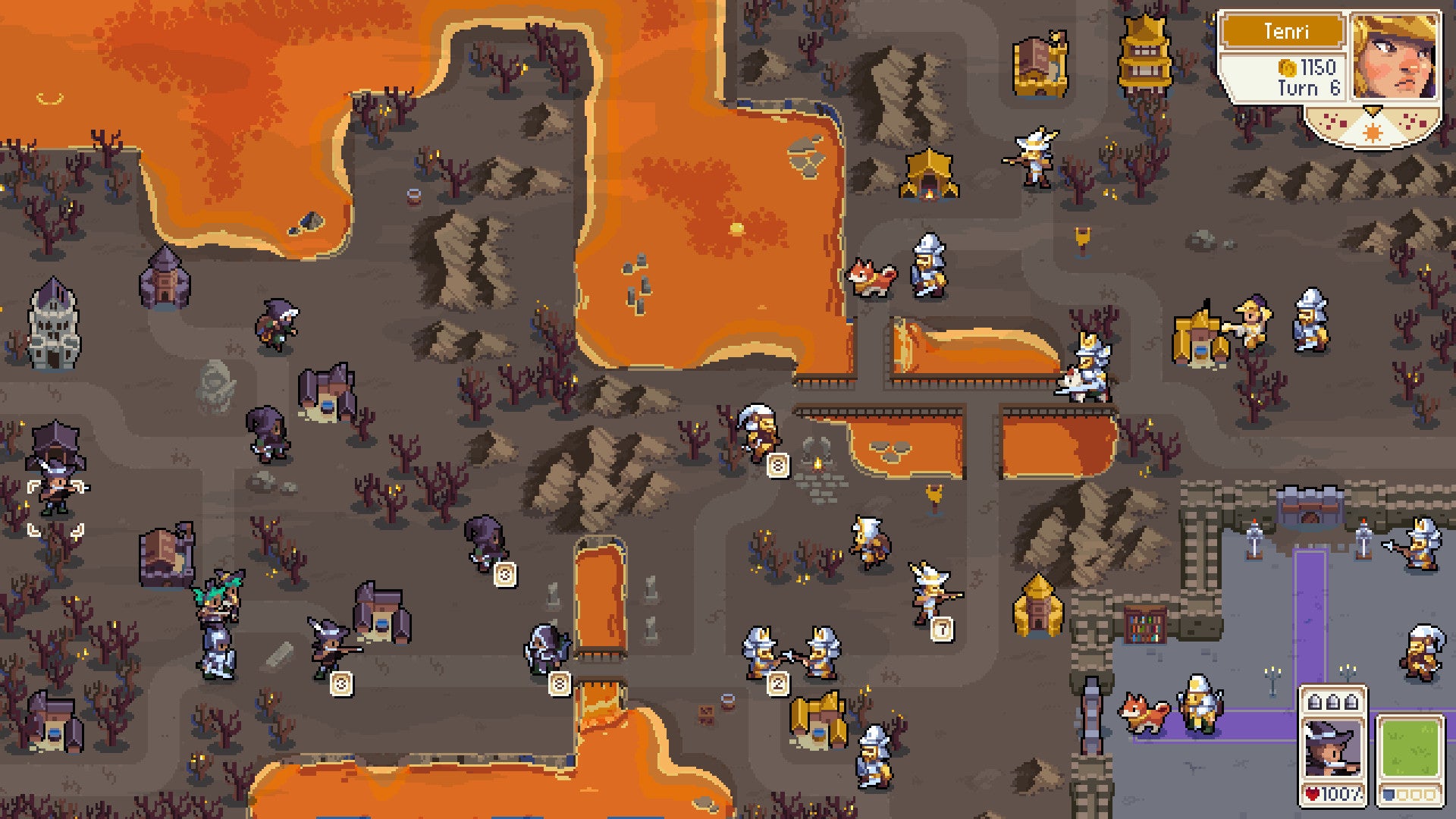 Wargroove's free co-op DLC Double Trouble dances out