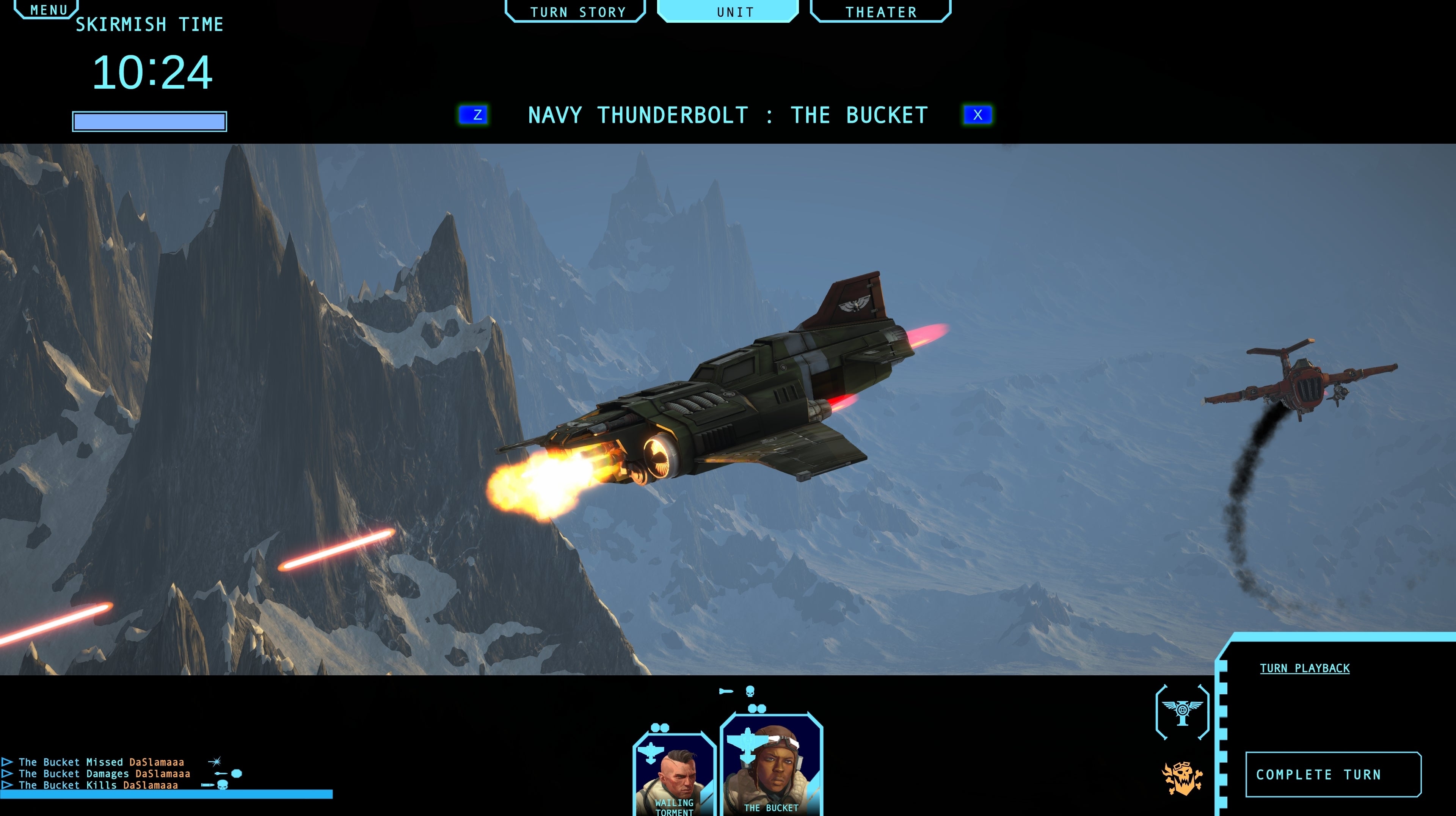 Warhammer 40,000 aerial combat tabletop Aeronautica Imperialis has a turn-based strategy game