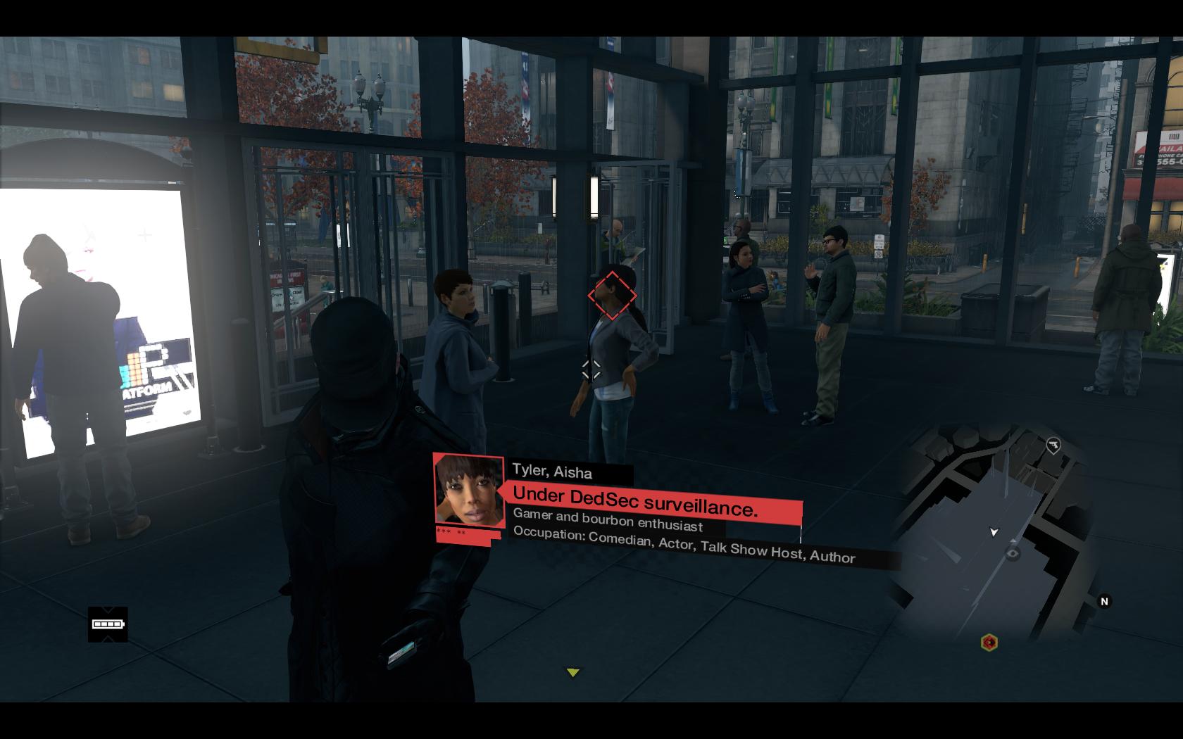 Here's Aisha Tyler in Watch Dogs