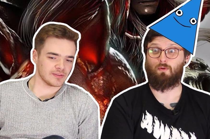 Watch: Johnny plays Darksiders for the first time, gets the horn