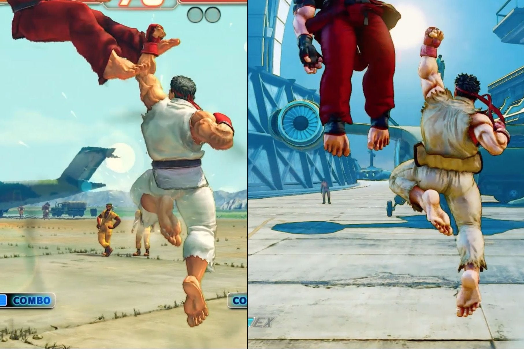 Watch: Let's play Street Fighter 4 and 5 simultaneously
