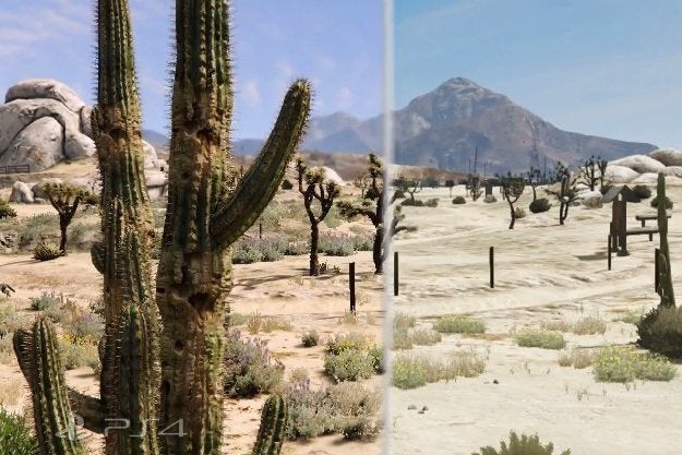 Watch this Grand Theft Auto 5 PS3-to-PS4 comparison video