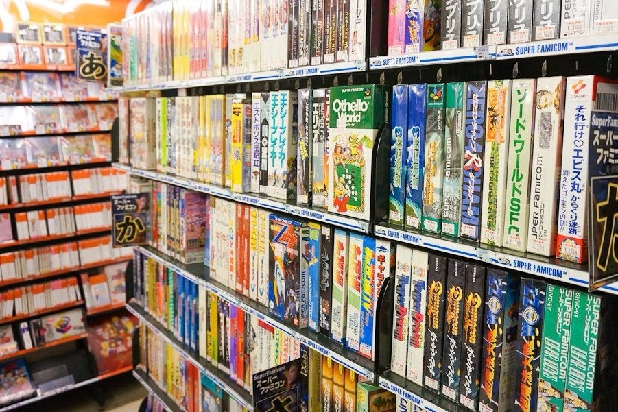 What happened to Japan's once bountiful vintage game stores?