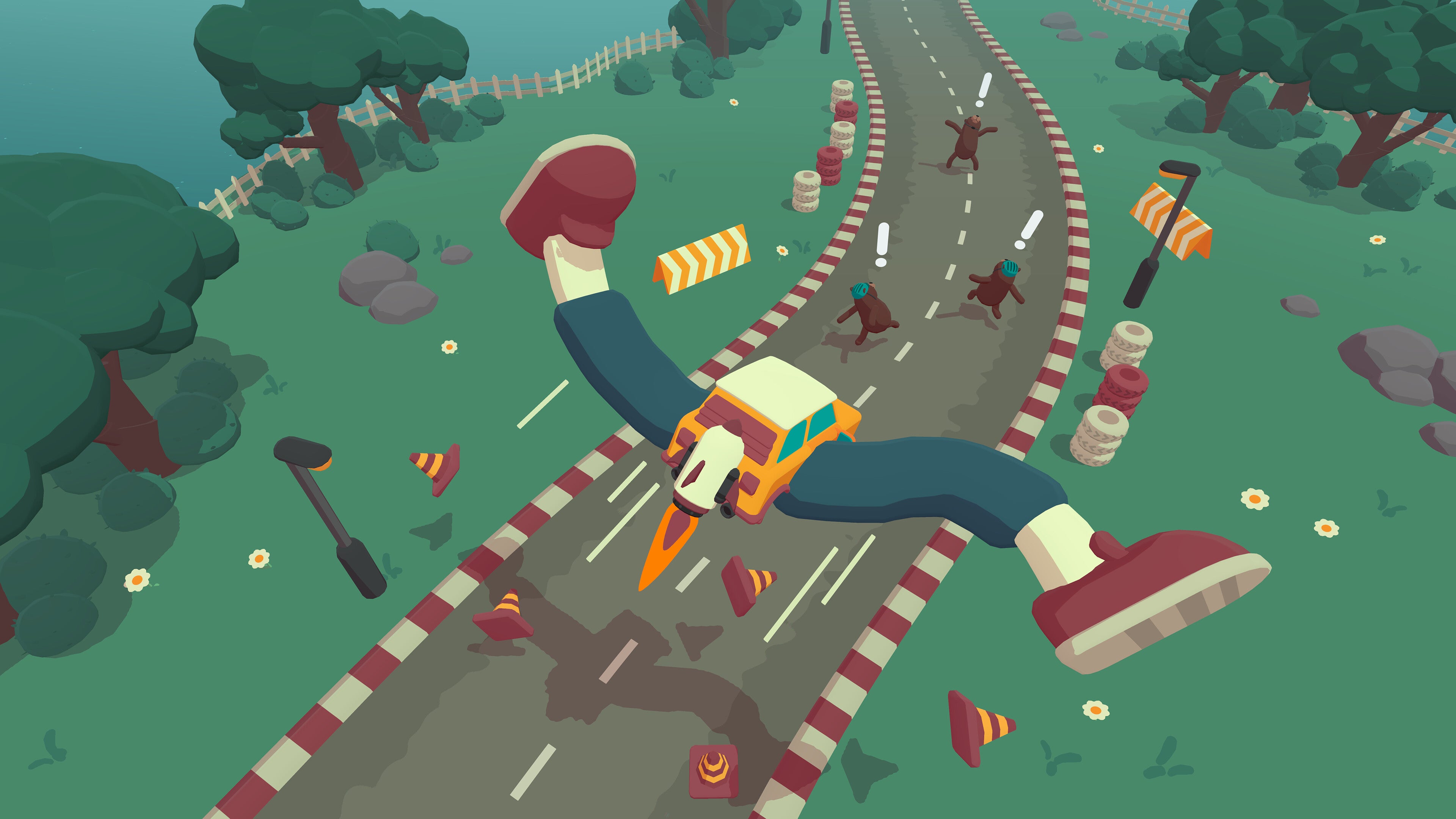 What the Golf? studio's absurdist racer What the Car? heading to Steam