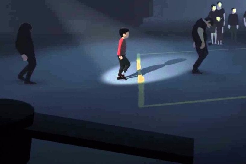 What's going on at the end of Inside?