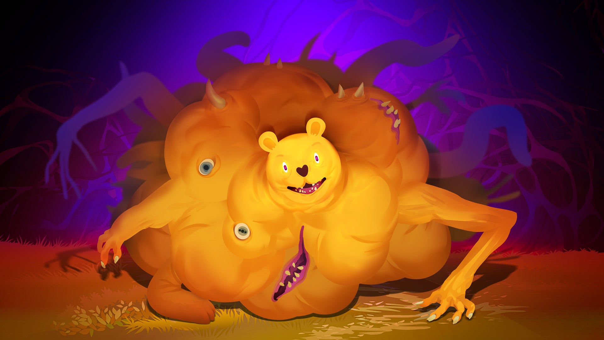 Winnie-the-Pooh mutates into a horror in this dungeon crawler