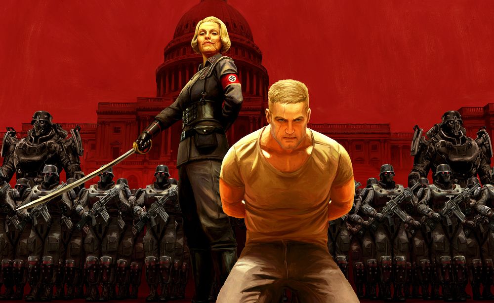 Wolfenstein 2: The New Colossus tweet causes some to cry foul despite the series being "decidedly anti-Nazi" for "over 20 years"