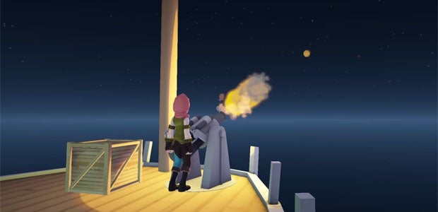Worlds Adrift Showcases Cannon Fire Gameplay