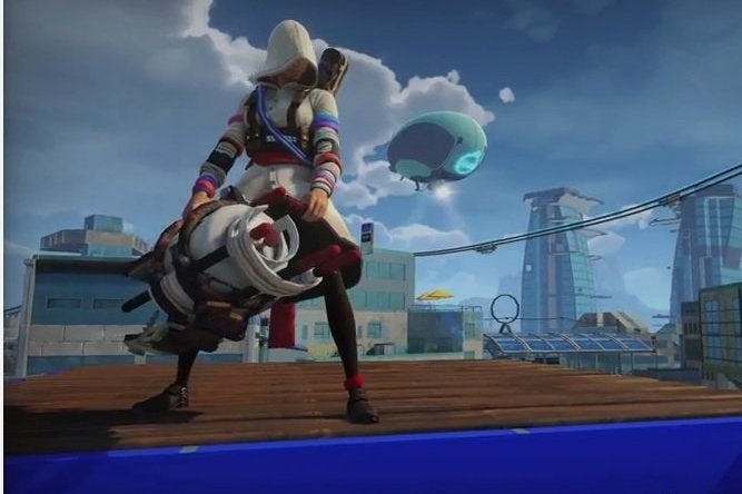 You can be a female assassin in Sunset Overdrive