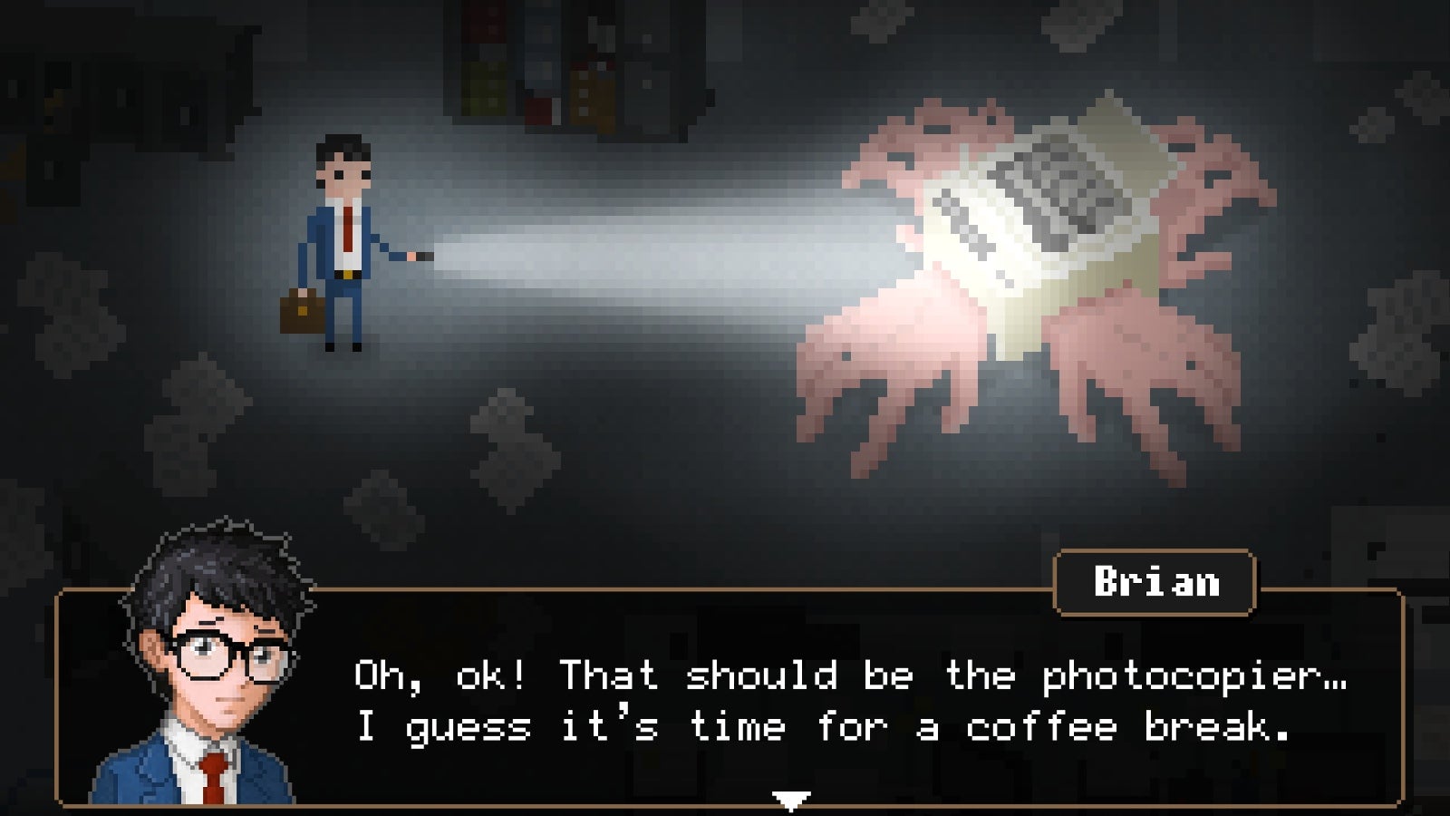 Yuppie Psycho blends first day nerves with horror today