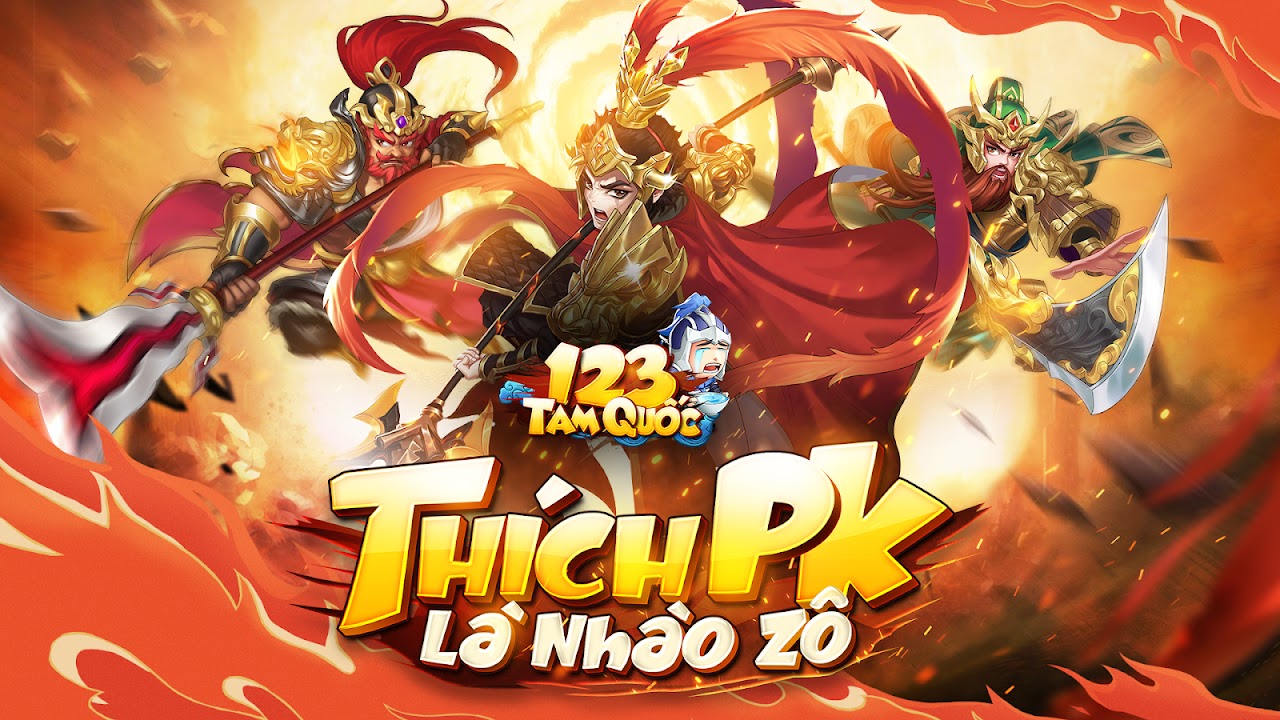 Thống nhất thiên hạ khi chơi 123 Tam Quốc trên PC với