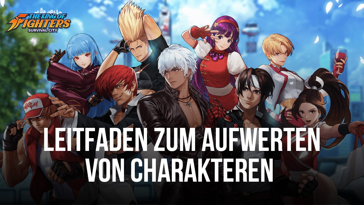 King of Fighters Survival City Tier Promotion Grid und Merging Mechanics erklärt - Wie du deine Charaktere und Gebäude aufwertest