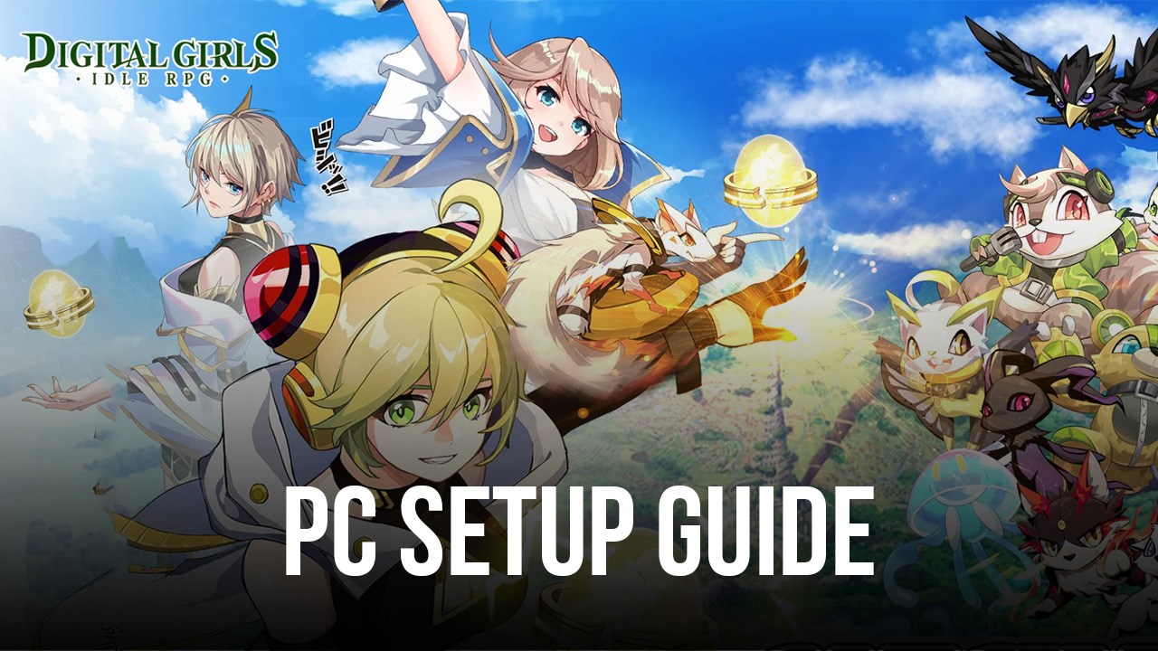 How to Play Digital Girls: Idle RPG on PC with