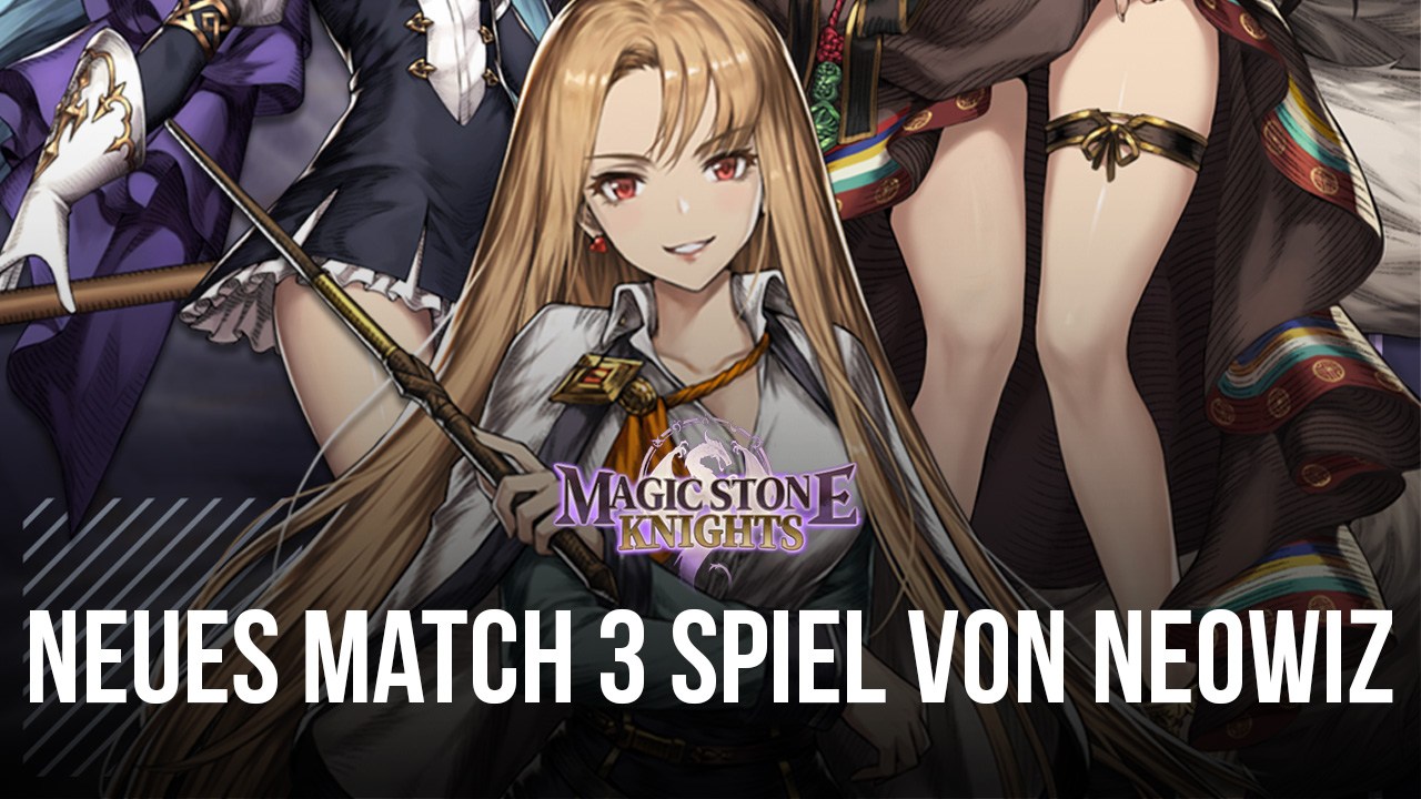 Das neue kompetitive Match 3 Spiel "Magic Stone Knights" von NEOWIZ ist jetzt zur Vorregistrierung verfügbar