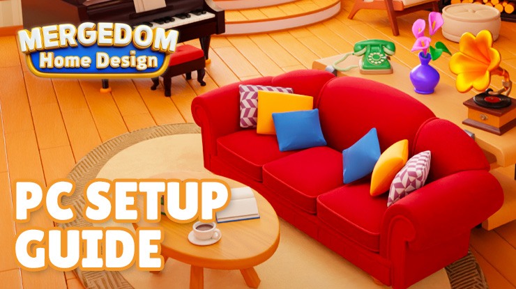 How to Play Mergedom: Home Design on PC With