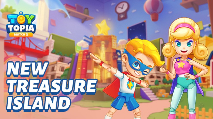 Unveiling Treasure Trove at Toytopia: Match3 Update