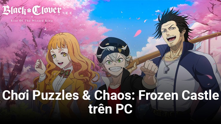 Trải nghiệm tựa game Puzzles & Chaos: Frozen Castle trên PC với